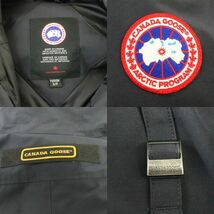 カナダグース CANADA GOOSE ダウンジャケット シャトーパーカー 3426MA サイズS ネイビー メンズ 中古AB 270135_画像5