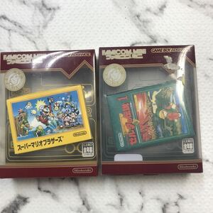 保管品 GBA ゲームボーイアドバンス ファミコンミニ スーパーマリオブラザーズ ゼルダの伝説1 ゼルダのみ空箱