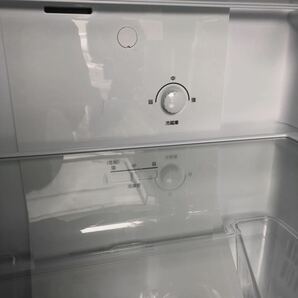 ヤマダセレクト ノンフロン冷凍冷蔵庫 YRZ-F15G1 ホワイト 2021年製 2ドア 156L 右開きの画像7