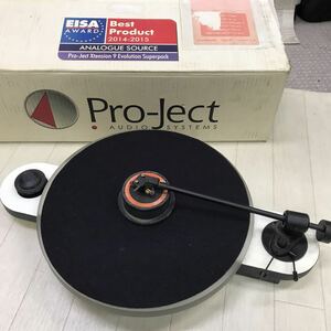 保管品 中古 ジャンク Pro-Ject ターンテーブル Elemental Esprit Phono USB 現状品