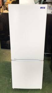 ヤマダセレクト ノンフロン冷凍冷蔵庫 YRZ-F15G1 ホワイト 2021年製 2ドア 156L 右開き