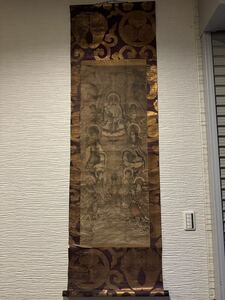 儒教 道教人物 仏画 唐物 中国書画 買取品 掛軸 肉筆 中国美術 絹本 時代品