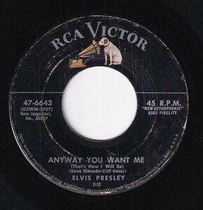 Elvis Presley - Love Me Tender / Anyway You Want Me (B) OL-CF479