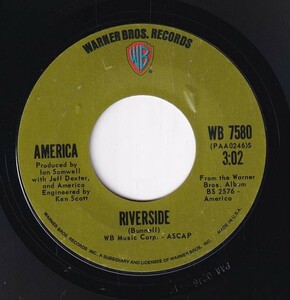 America - I Need You / Riverside (A) RP-CF547