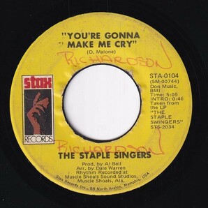 The Staple Singers - Respect Yourself / You're Gonna Make Me Cry (B) SF-CF222の画像1