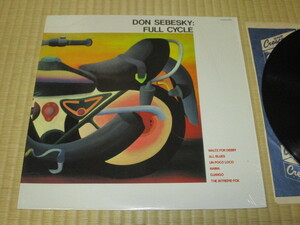 DON SEBESKY ドン・セベスキー FULL CYCLE フル・サイクル 米 LP シュリンク付き 