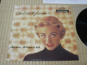 美盤 ジェーン・パウエル JANE POWELL キャント・ウィー・ビー・フレンズ CAN'T WE BE FRIENDS? 国内 LP バディ・ブレグマン BUDDY BREGMAN