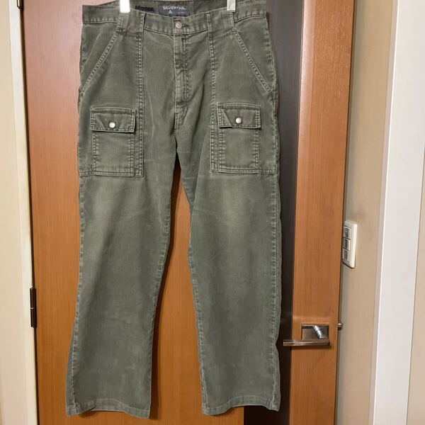 希少 00s『LEVIS』SILVER TABコーデュロイブッシュパンツ リーバイス シルバータブ ヴィンテージ 古着