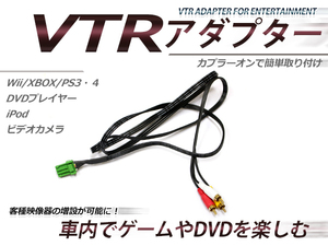 【メール便送料無料】 VTR入力アダプター 三菱 パジェロMINI H58A H17.12～H19.12 外部入力 メーカーナビ用