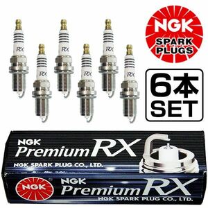 【メール便送料無料】 NGK エスティマ MCR30W MCR40W プレミアムRXプラグ BKR6ERX-11P 94915 6本 トヨタ BKR6ERX-11P ( 94915 )