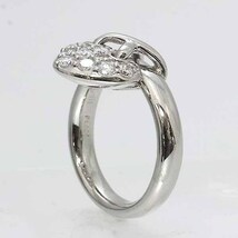 ダイヤモンド 0.58ct プラチナ PT900 リング 10号 ハート_画像6