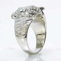 ダイヤモンド 0.19ct 0.06ct プラチナ Pt900 リング 21号 虎 トラ タイガー_画像6