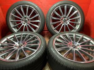 MERCEDEZ BENZ AMG R20 アルミホイール 285/35/R20, 255/40/R20 BRIDGESTONE TURANZA T005 MO-S 2020×2, 2021×2 *224A