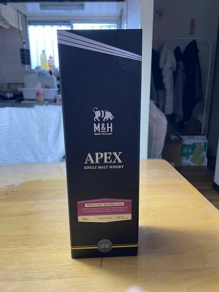 M&H APEX Peated Fortified Red Wine Cask 55.3% 700ml ウイスキー