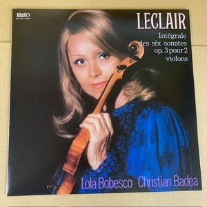 ローラ・ボべスコ クリスチャン・バデア ルクレール 2つのヴァイオリンのためのソナタ集 LOLA BOBESCO LECLAIR UPS-3129-L