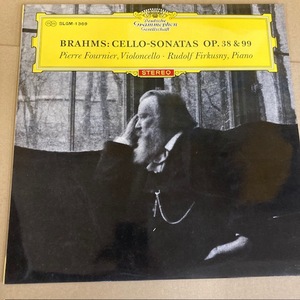 ブラームス チェロ・ソナタ 第1番 第2番 ピエール・フルニエ フィルクスニー Brahms Fournier firkusny SLGM-1369