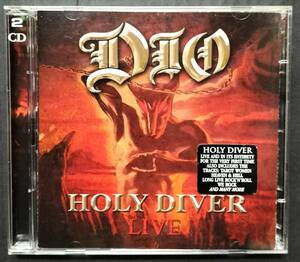 輸入盤2枚組 DIO HOLY DIVER LIVE ディオ ダグ・アルドリッジ ルディ・サーゾ ＲAINBOW BLACK SABBATH