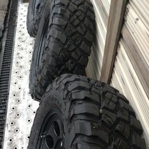 ジムライン タイプ2 15インチ6J ±0 139.7 5H BFグッドリッチ KM3 215/75R15 4本セット ジムニー ジムニーシエラ JA11V JB23W JB64W_画像9