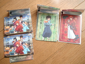 Yoshinoya rurouni kenshin card 4 пение тадаши тег