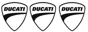 ステッカー　DUCATI　type C 3枚set