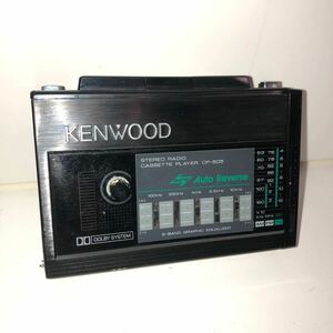 KENWOOD ステレオラジオカセットプレーヤー 