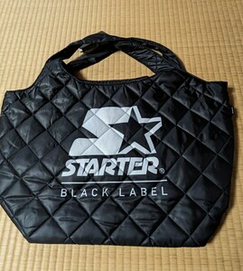 【送料込】 STARTER BLACK LABEL×SUNNYDAY SUNDAYキルティングトートバッグ 