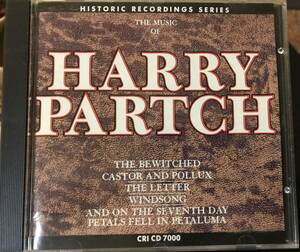 [CD] Harry Partch ハリー・パーチ 自作楽器 前衛音楽 experimental avant garde 