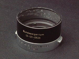 Leica 純正フード ITOOY 軍用 Bundeseigentum NATOコード 12-121-5529刻印　Elmar 5cm用