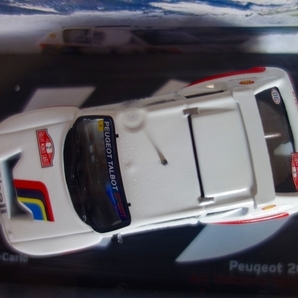 ラリーカーコレクション 1/43 プジョー205 ターボ16 Peugeot205 turbo16 1985WRCモンテカルロ優勝の画像5