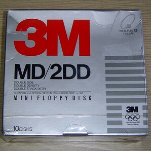 住友3M 5インチ2DDフロッピーディスク10枚 未開封新品 MD/2DD (NEC PC-9801/8801/SHARP X1等に)の画像1