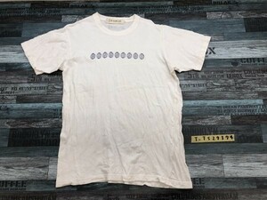 hiromichi nakano ヒロミチナカノ プリント メンズ 半袖Tシャツ 大きいサイズ LL 白