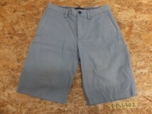 BANANA REPUBLIC バナナリパブリック メンズ ショートハーフ チノパンツ 28 スモークブルー_画像1