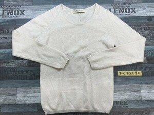 BEAUTY&YOUTH UNITED ARROWS ユナイテッドアローズ レディース ラメ入り カシミヤMIX ラグランニットソー グレー