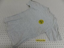 SUNTORY サントリー ス メンズ レディース CCレモン ロゴプリント 半袖Tシャツ 杢ライトグレー_画像1