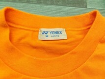 YONEX ヨネックス メンズ 茨城インターハイ2002 半袖Tシャツ M オレンジ_画像2