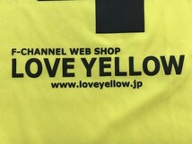 F-CHANNEL WEB SHOP メンズ 背番号4 ユニフォーム 半袖Tシャツ L 黄色×黄緑_画像2