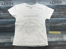 ARMANI EXCHANGE アルマーニ エクスチェンジ レディース キラキラロゴ付き 半袖Tシャツ S 白_画像1