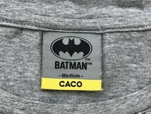 BATMAN バットマン レディース オーロラプリント 半袖Tシャツ M 杢グレー_画像2