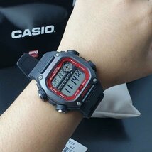 新品 逆輸入カシオ 最新作 10年電池搭載 200m防水 ワールドタイム＆クロノグラフ＆アラーム腕時計 新品 CASIO メンズ 日本未発売 ブラック_画像4