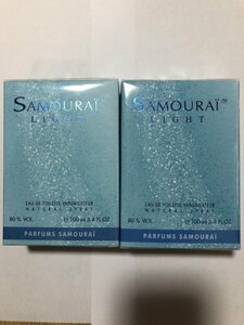 * new goods * Alain Delon Samurai light EDT SP 100ml × 2 ps * postage 0!*