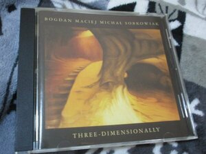 ソブコヴィアク親子・兄弟のソロ・ピアノ【CD】「Three-dimensionally」/ジャック・ブレル、デイブ・グルーシン、ニーノ・ロータなど多数