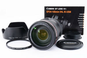 ★美品★完動品★ CANON ZOOM LENS EF 24-105mm F4 L IS USM　