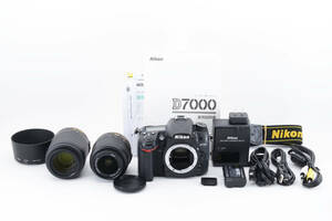 ★美品★完動品★ Nikon D7000 ダブルレンズセット　