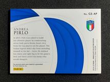 PANINI 2018-19 IMMACULATE COLLECTION ANDREA PIRLO アンドレア ピルロ イタリア代表 99枚限定 ジャージカード_画像2