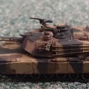 TAKARA タカラ 海洋堂 1/144 ワールドタンク ミュージアム WTM 第6弾 アメリカ陸軍 M1A2 エイブラムス デザート 迷彩 マイクロアーマーの画像3