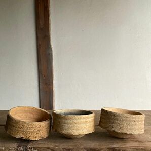 まとめ売り　陶芸　丸形　さや　サヤ　えんごろ　レトロ　小物入　窯　DIY 鉢