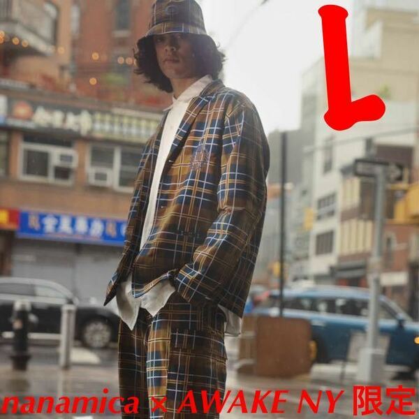 【nanamica × AWAKE NY】ALPHADRY Dock Jacket アルファドライドックジャケット【L】ナナミカ×アウェイクニューヨーク コラボ 新品未開封