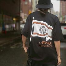 【nanamica × AWAKE NY】H/S Tee ハーフスリーブティー ブラック 黒【Lサイズ】ナナミカ×アウェイクニューヨーク 半袖Tシャツ 新品未開封_画像6