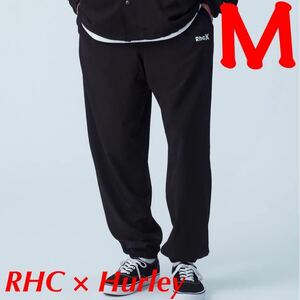 RHC × Hurley Phantom Nylon Pants【M】RHC × ハーレー ファントムナイロンパンツ【ブラック】ロンハーマン RHC別注 コラボ【新品】即決