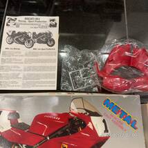 1000円〜　未組立 PROTAR プロター　1/9 DUCATI ドゥカティ　888 METAL メタル　スーパーバイク　イタリア製　プラモデル _画像4